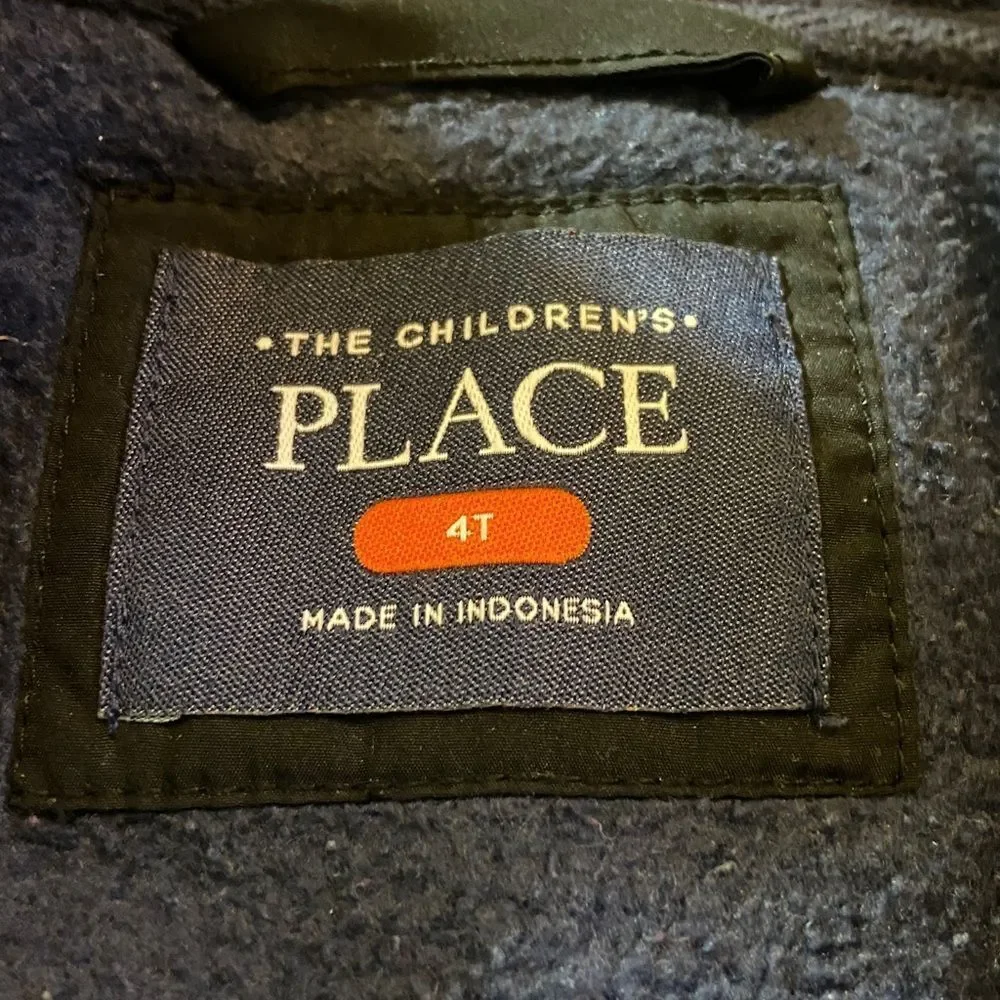 10/$50 The Children's Place Blue and Black Puffer Jacket